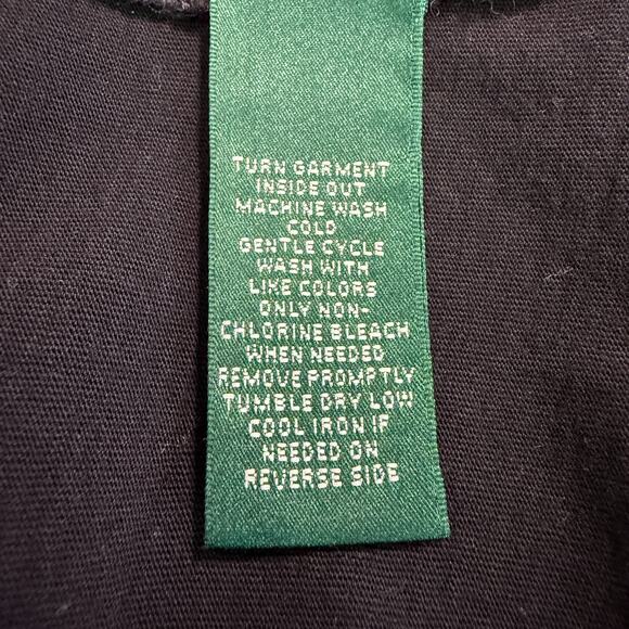 LRL Ralph Lauren Active Women's Top Size M Aztec Velvet Print Classic Preppy - Picture 5 of 5